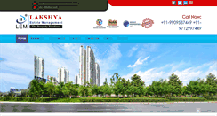 Desktop Screenshot of lakshyaestatemanagement.com